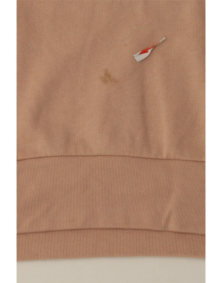 Levi's Womens Oversized Crop Graphic Moletom Jumper Reino Unido 14 Médio Rosa
