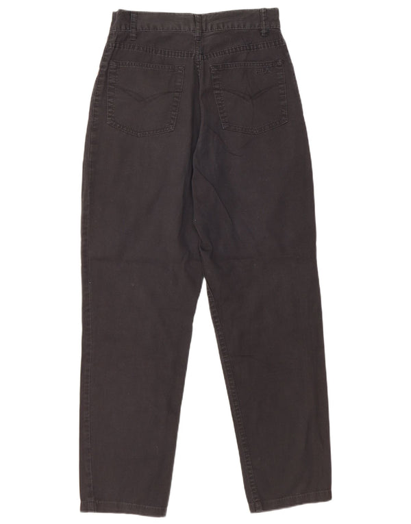 Fila Jeans Feminino Cintura Alta Cônico IT 42 Médio W26 L26 Algodão Preto