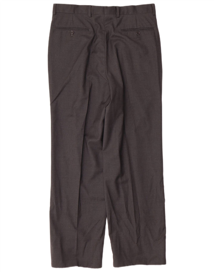 VALENTINO Terno masculino de 2 peças com peito duplo IT 50 Grande W34 L30 Cinza