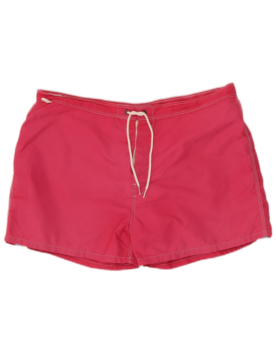 Shorts de natação masculino SUNDEK XL rosa listrado de nylon