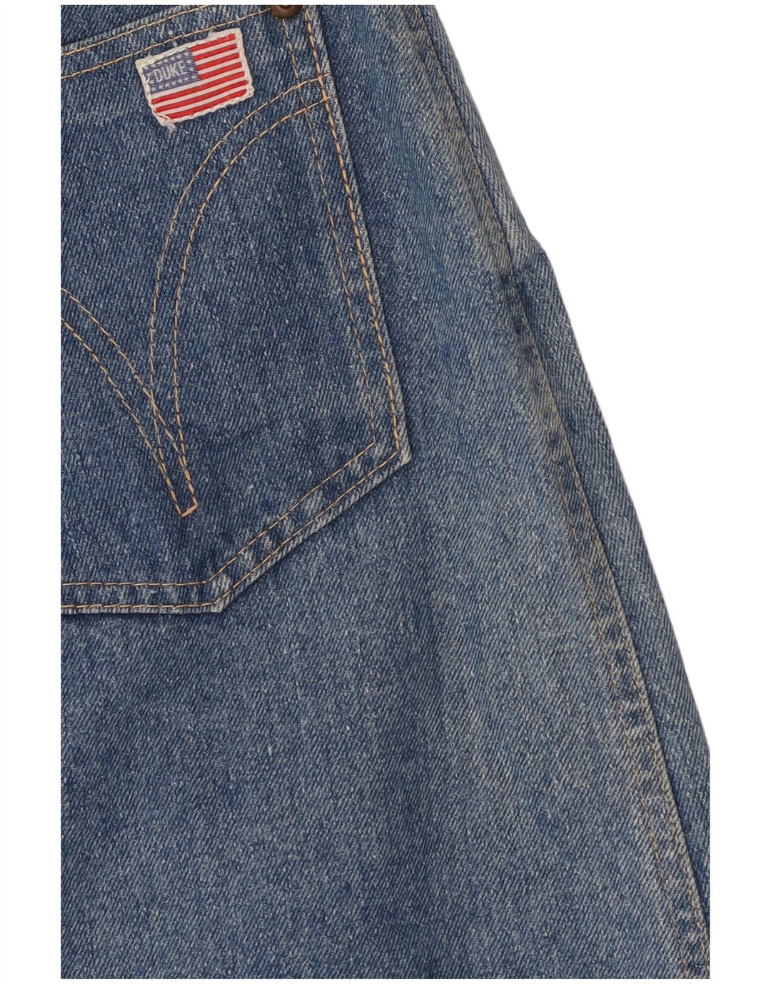 Shorts jeans feminino DUKE W28 azul médio