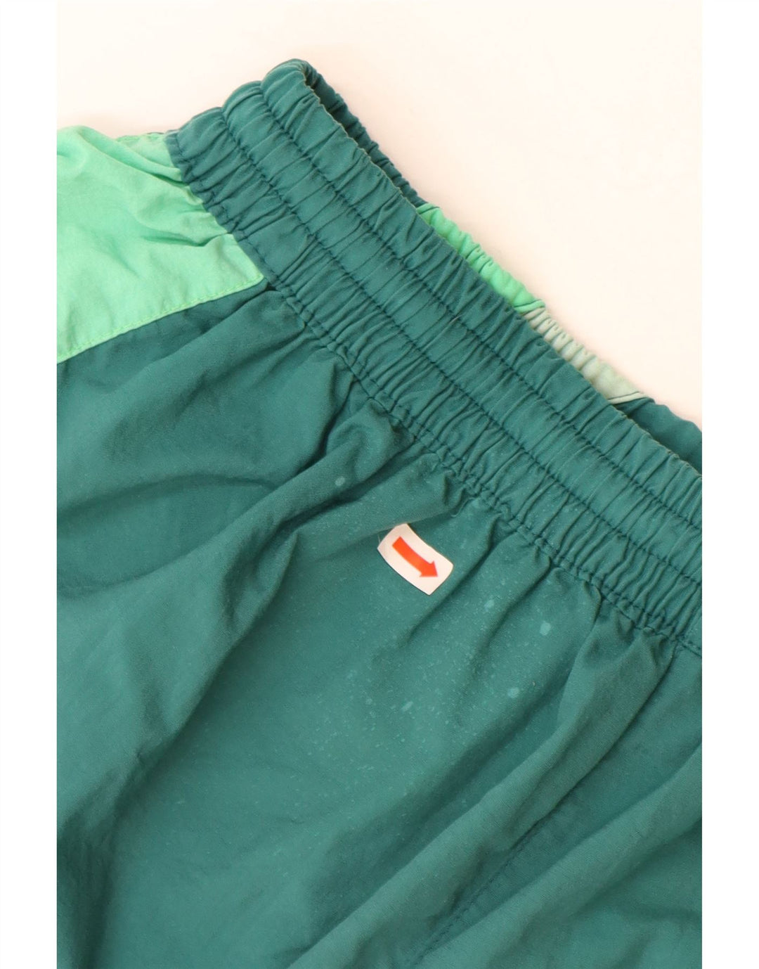 Shorts de natação SWASH para meninos 11-12 anos verde médio colorblock poliamida