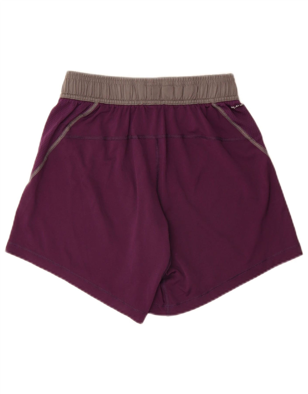 Shorts esportivos REEBOK para meninos 7-8 anos XS roxo Colourblock poliéster