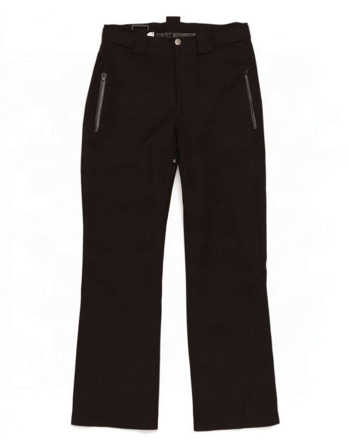 Calças de esqui femininas Helly Hansen UK 8 poliéster preto pequeno