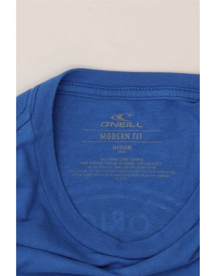 Camiseta masculina O'Neill com ajuste moderno e estampa gráfica de algodão azul médio