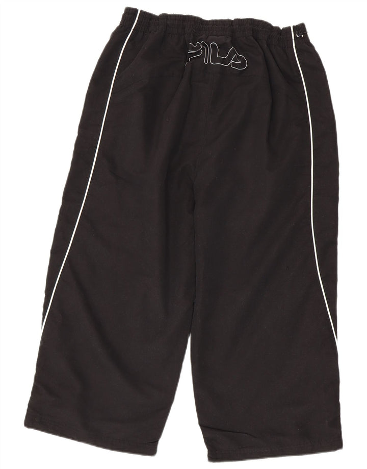 Calça de treino masculina FILA Graphic Capri XL preto poliéster