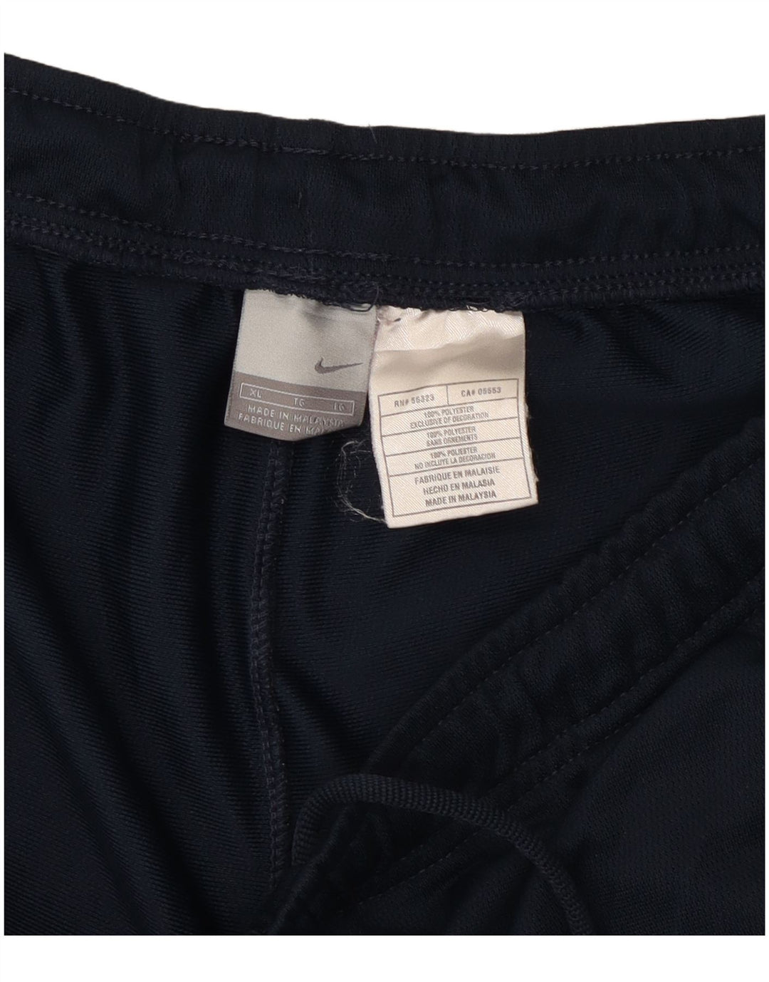 Calça de treino masculina NIKE XL azul marinho poliéster