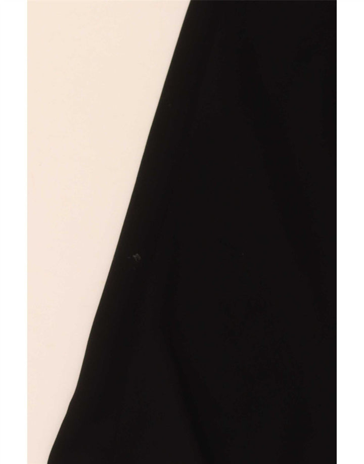 Saia feminina Marks & Spencer UK 18 XL W36 poliéster preto