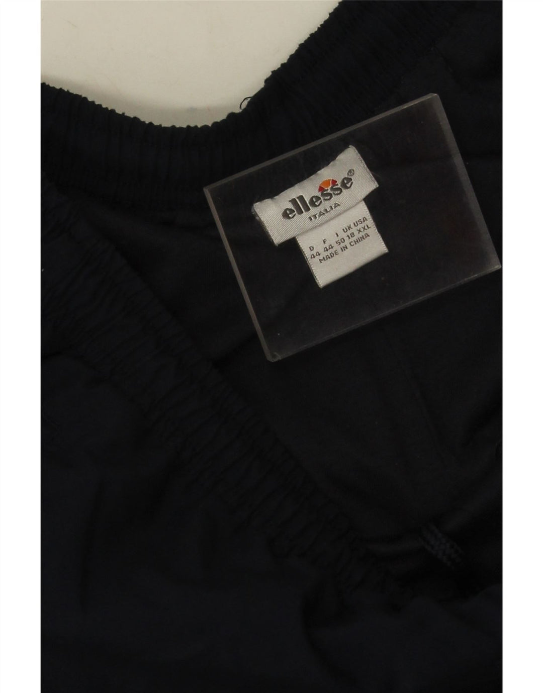 Calça de treino feminina Ellesse UK 18 XL azul marinho poliéster