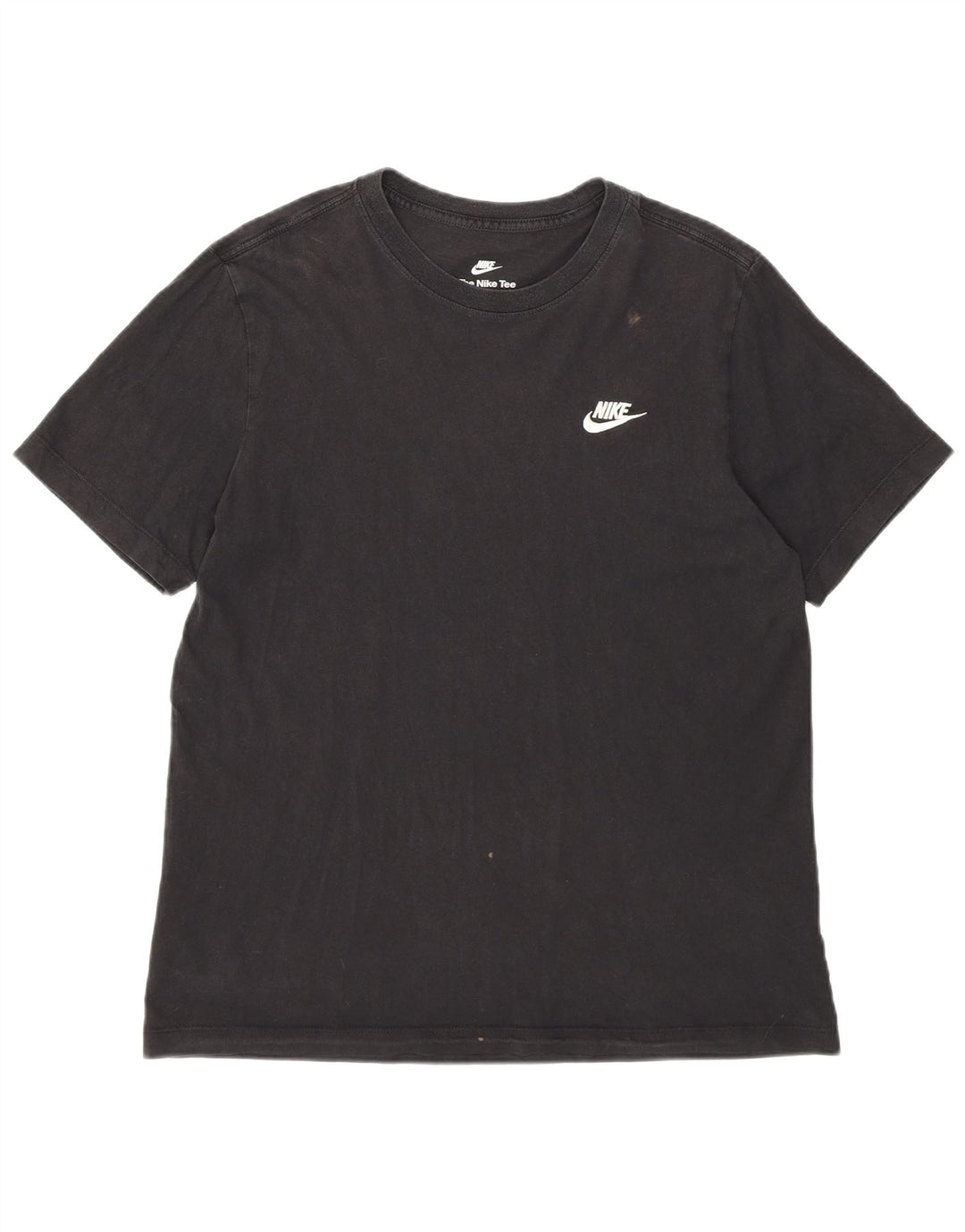 Camiseta masculina Nike Top pequeno algodão preto