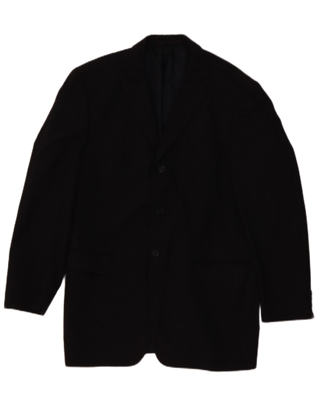 Jaqueta Blazer Masculina Marks & Spencer Reino Unido 42 Grande Azul Marinho Listrado Clássico