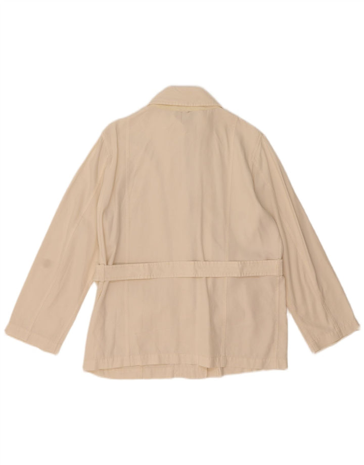 Jaqueta utilitária feminina Fay UK 14 médio off white
