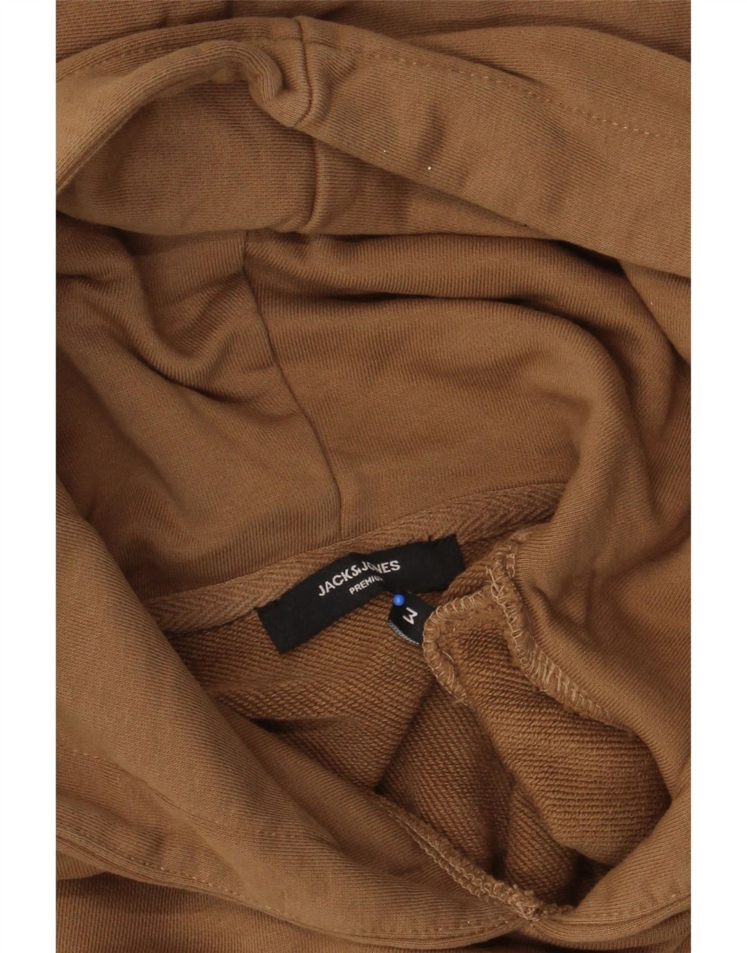 JACK & JONES Mens Hoodie Jumper Medium Brown Cotton Vintage Jack & Jones and Second-Hand Jack & Jones from Messina Hembry 