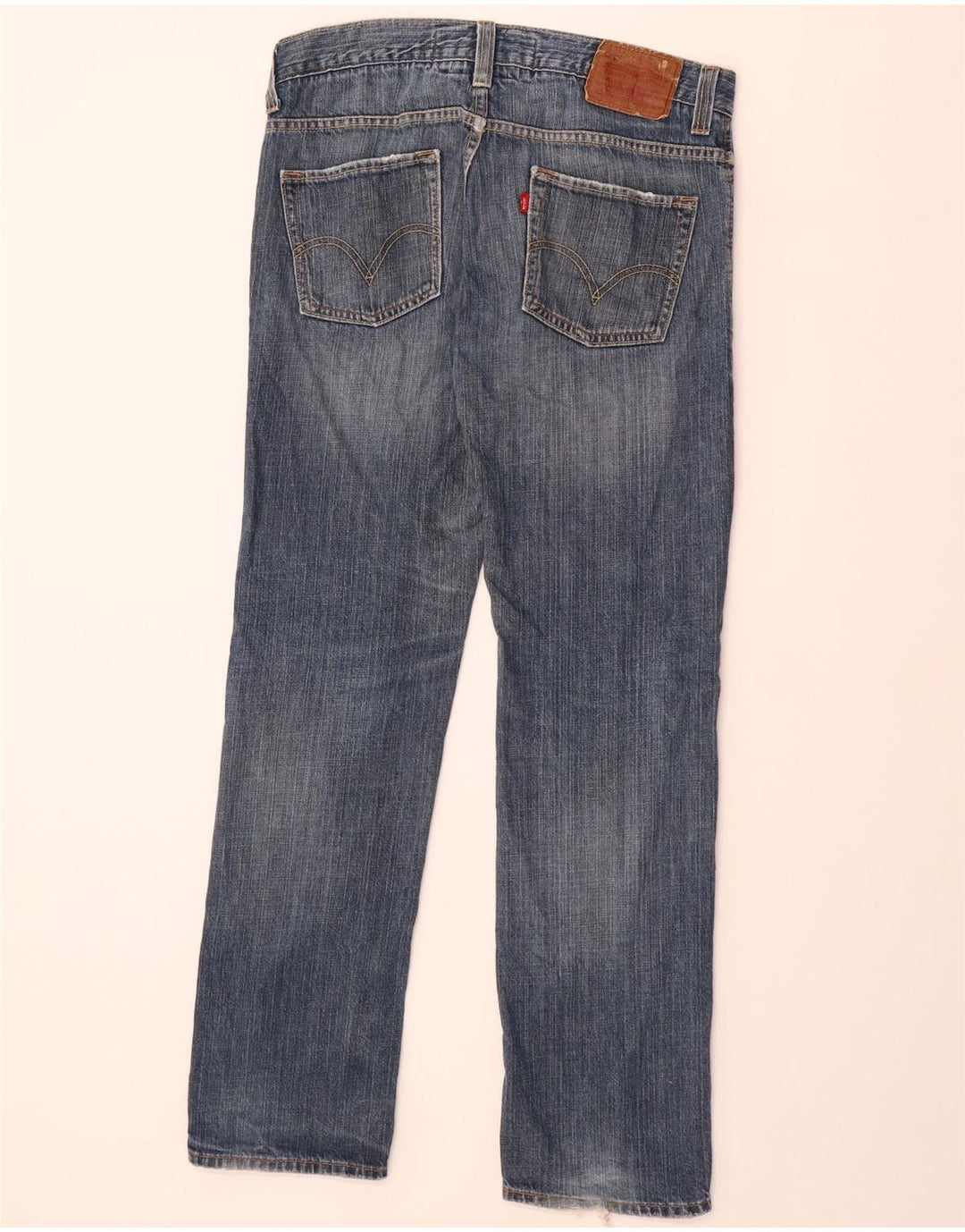LEVI'S Masculino 511 Skinny Jeans W33 L30 Azul Algodão