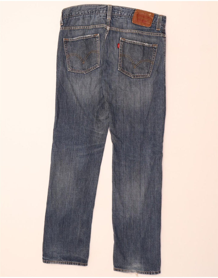LEVI'S Masculino 511 Skinny Jeans W33 L30 Azul Algodão