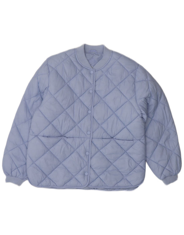 Jaqueta bomber acolchoada Zara Girls 11-12 anos azul