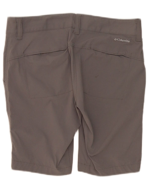 Shorts cargo feminino Columbia US 6 médio W30 cinza nylon