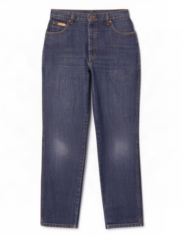 Jeans retos femininos Wrangler W30 L31 azul