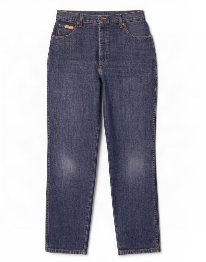 Jeans retos femininos Wrangler W30 L31 azul