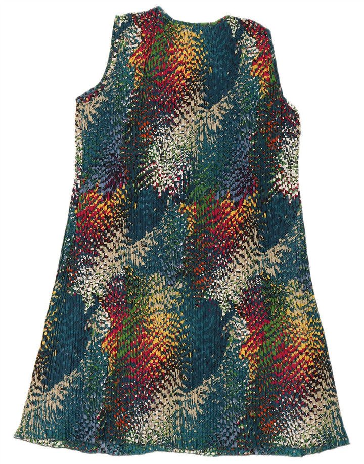 Vestido feminino Positano by Jean Paul com padrão abstrato linha A Reino Unido 16 grande mult