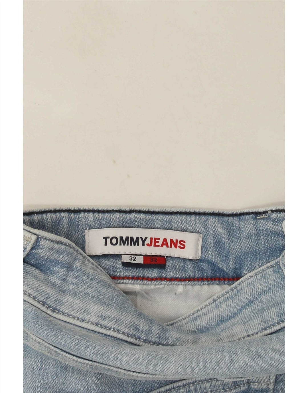 Tommy Hilfiger Masculino Slim Jeans W32 L32 Azul