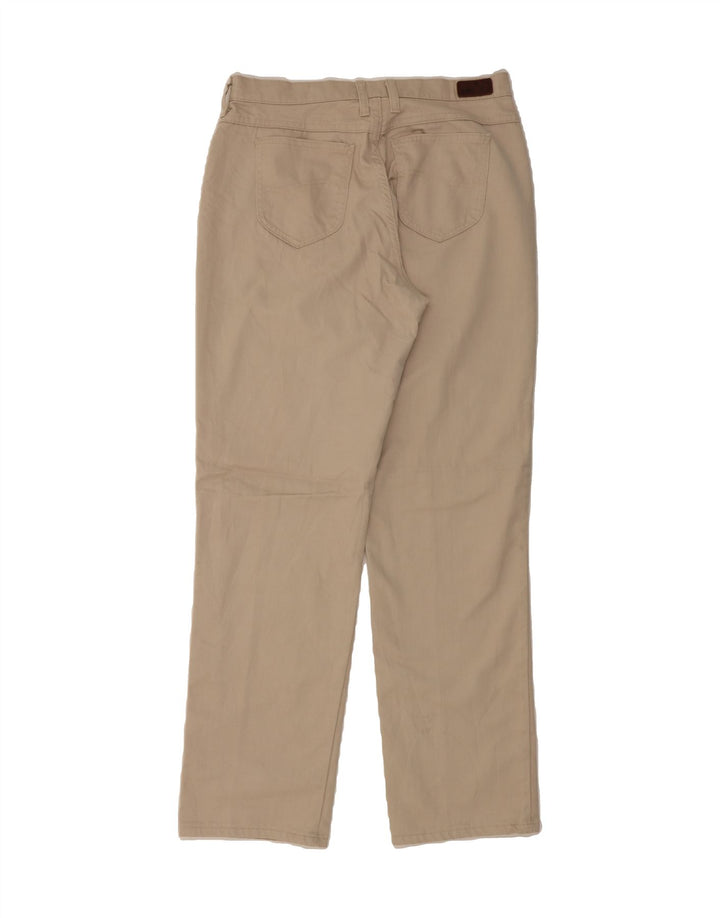 LEE Womens Relaxed Fit Straight Jeans US 12 Large W32 L33 Beige Cotton Vintage Lee and Second-Hand Lee from Messina Hembry 