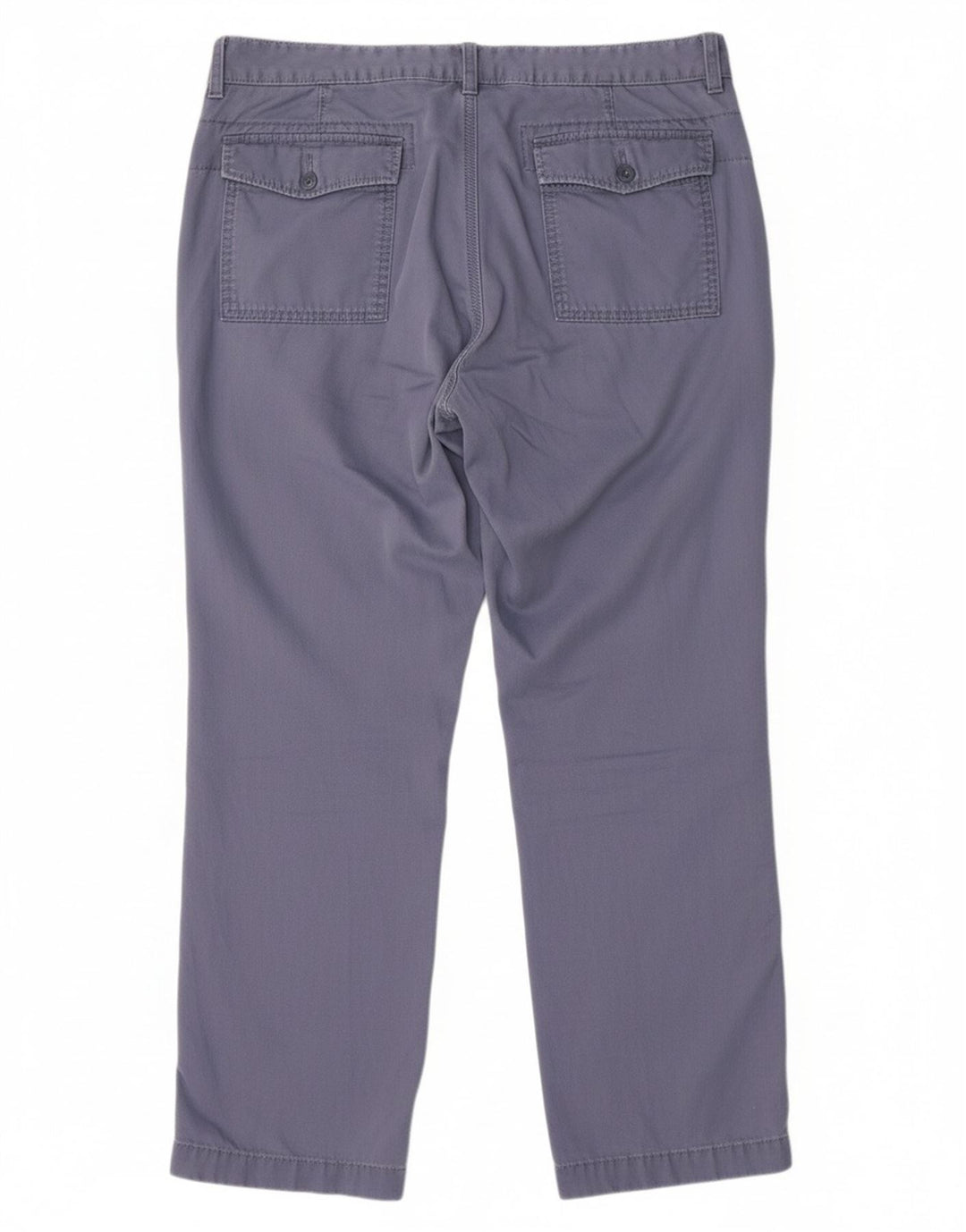 Calça chino reta masculina NAUTICA W36 L30 azul algodão clássico