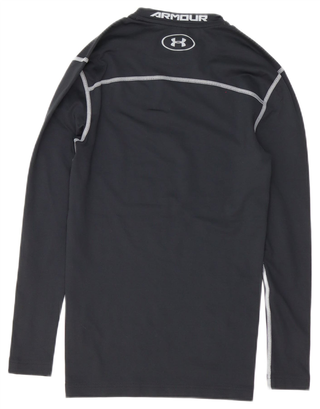 Under Armour Masculino Cold Gear Graphic Top Manga Longa Pequeno Poliéster Preto