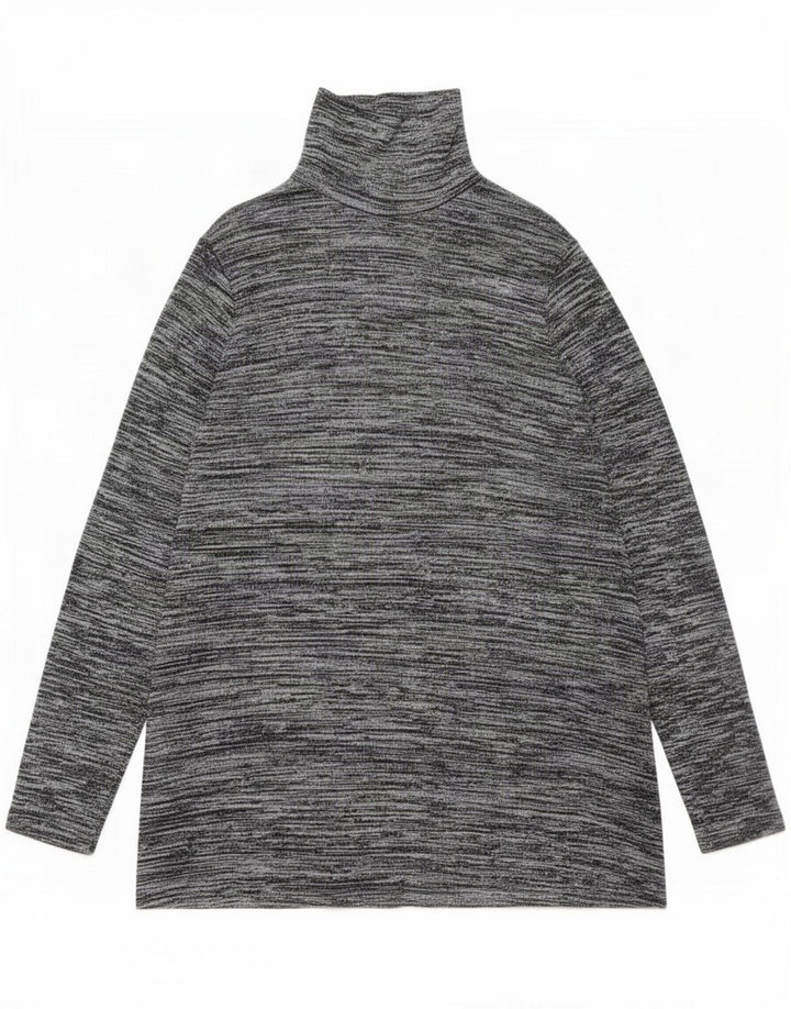 Túnica feminina Marks & Spencer UK 18 XL cinza manchada