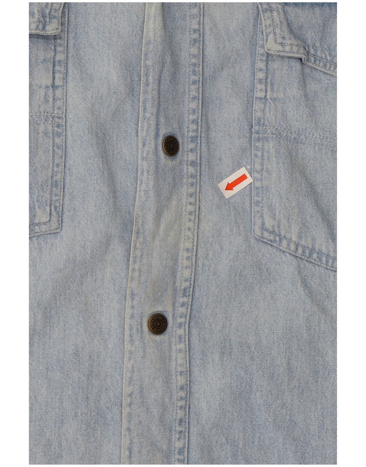 Camisa jeans masculina WAMPUM XL azul