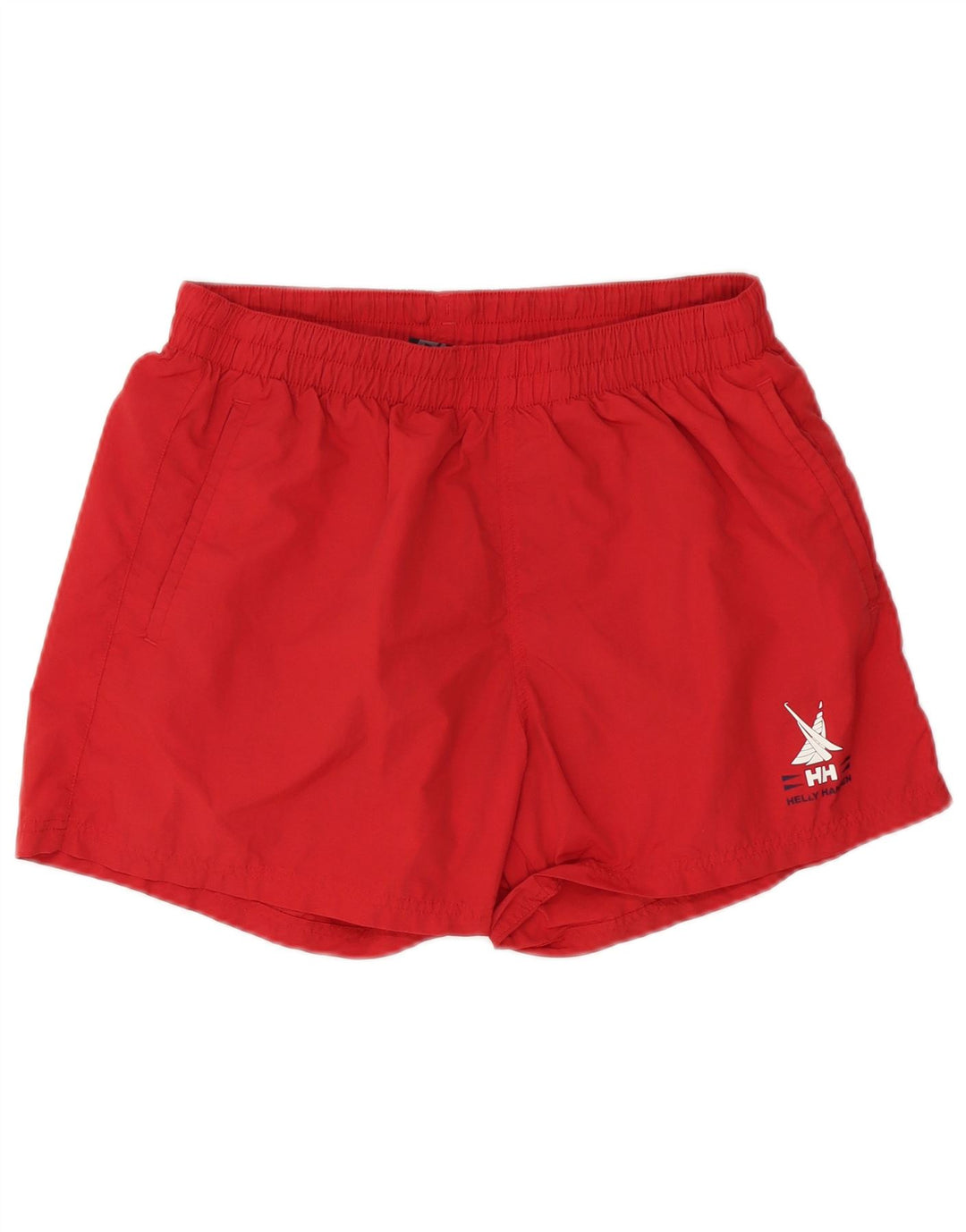 HELLY HANSEN Calção de banho masculino grande poliamida vermelha