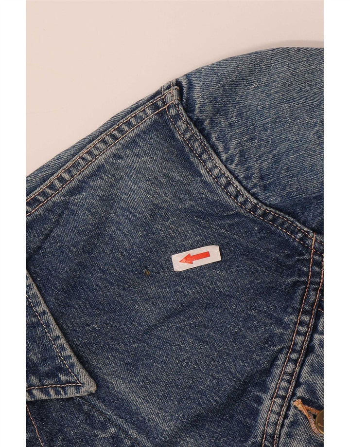Jaqueta jeans feminina Lee UK 4 XS azul
