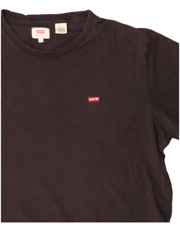 Camiseta masculina Levi's Top XL algodão preto