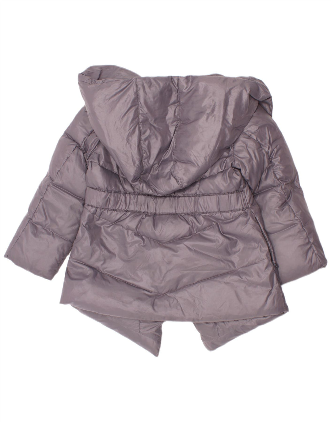 Jaqueta acolchoada com capuz para meninas Liu Jo 5-6 anos cinza