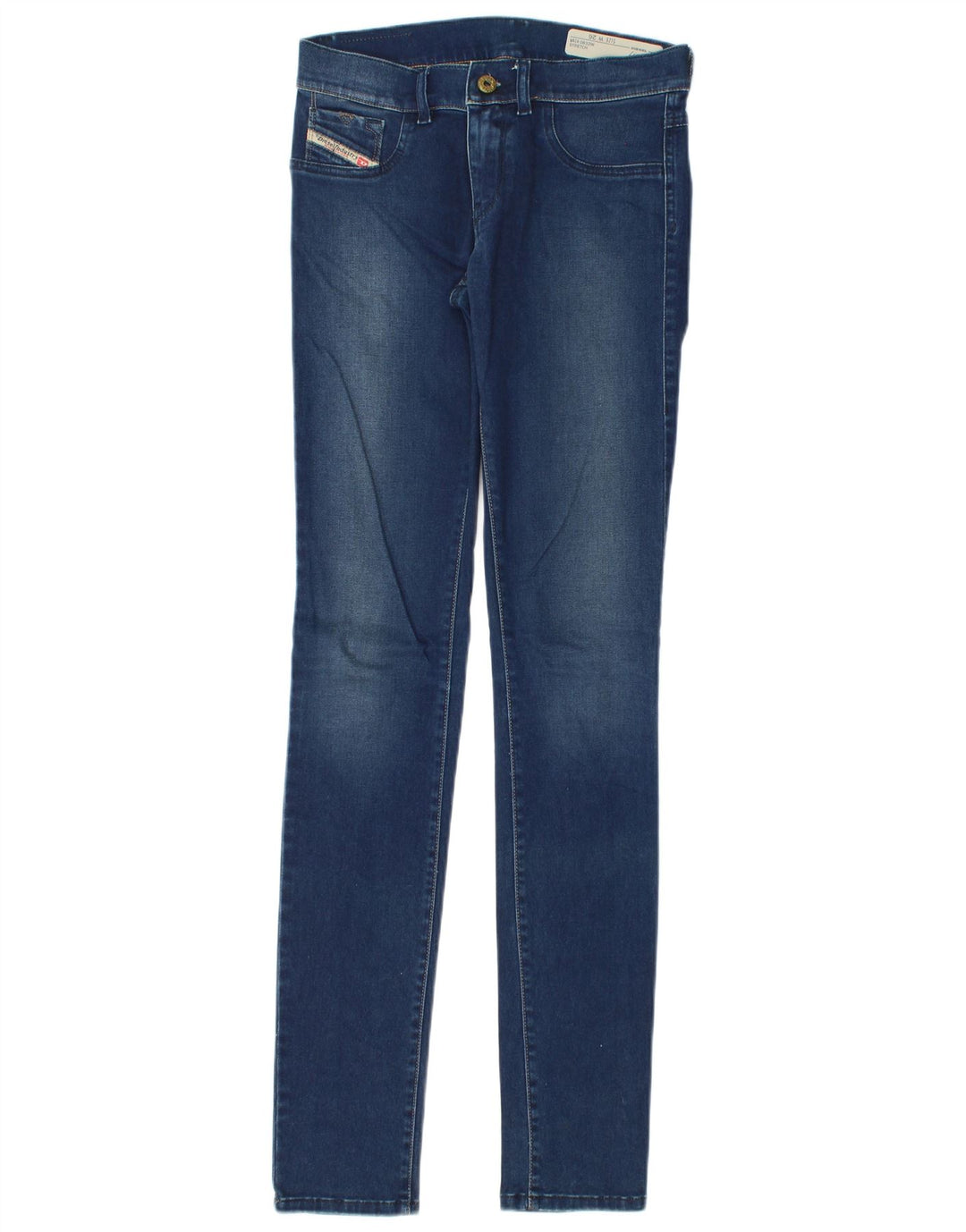 Jeans skinny feminino diesel W26 L33 algodão azul