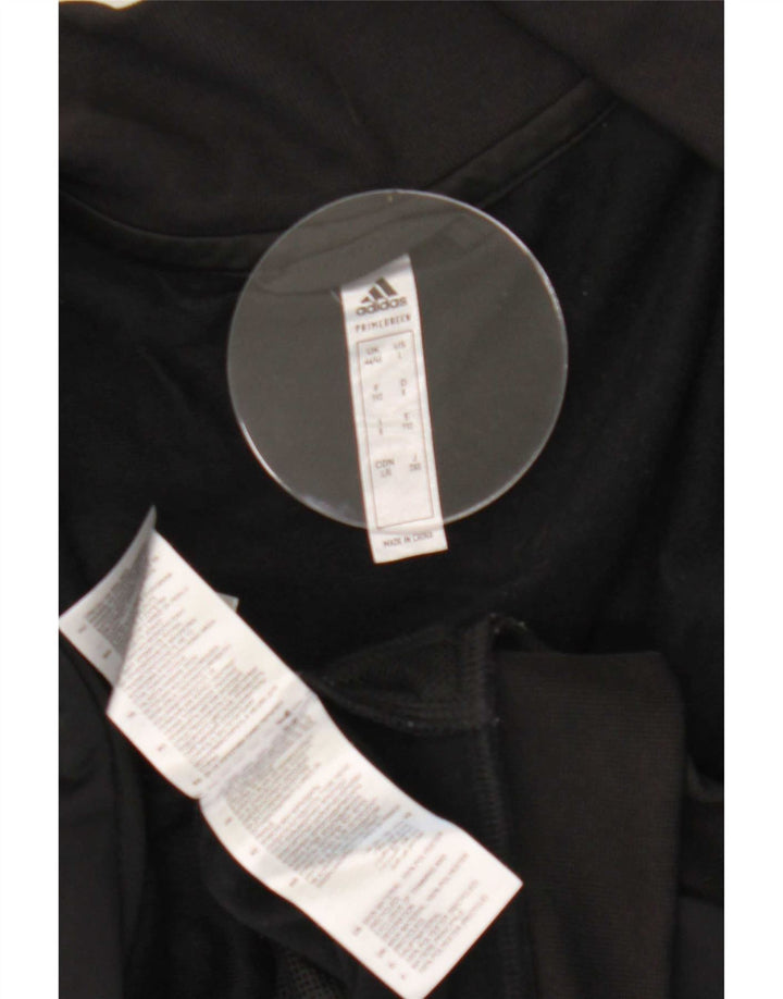Adidas Mens Graphic Tracksuit Top Jacket UK 44/46 Grande Preto Poliéster