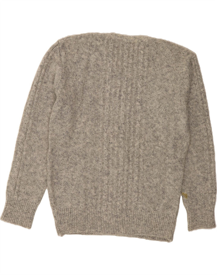 C & A Mens V-Neck Jumper Sweater XL Grey New Wool Vintage C & A and Second-Hand C & A from Messina Hembry 