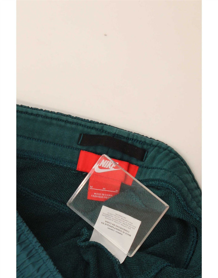 Calça de treino masculina Nike joggers algodão verde médio