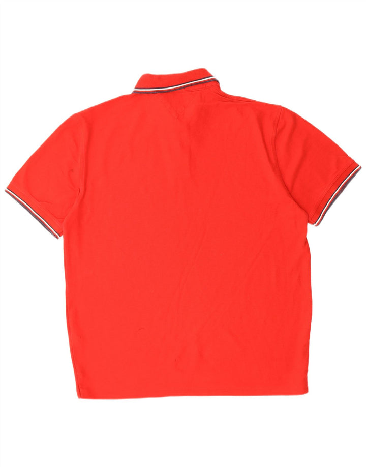 Camisa polo masculina TOMMY HILFIGER 2XL algodão vermelho