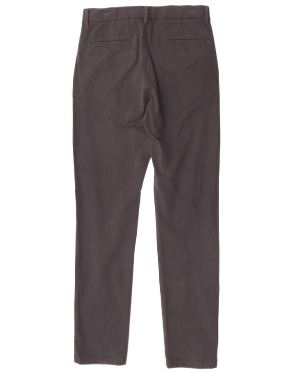 Calça Chino Masculina Slim Marks & Spencer W30 L33 Algodão Cinza