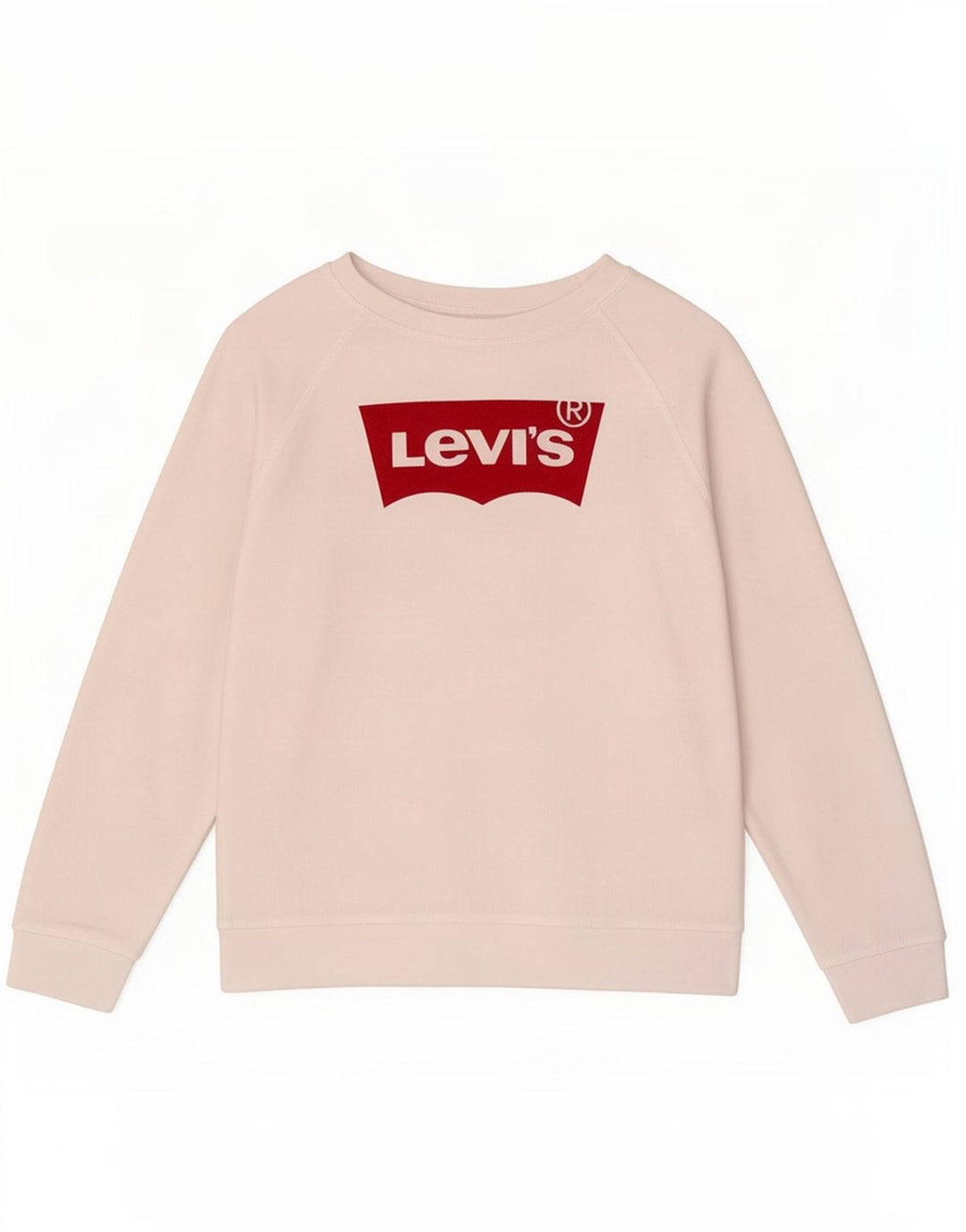 Moletom gráfico feminino Levi's Jumper UK 14 médio algodão branco