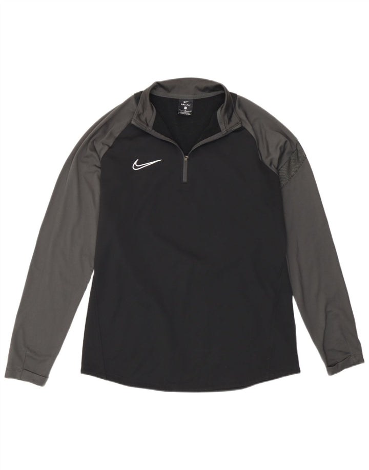 Pulôver Nike Masculino Top de Treino Médio Preto Colourblock Poliéster