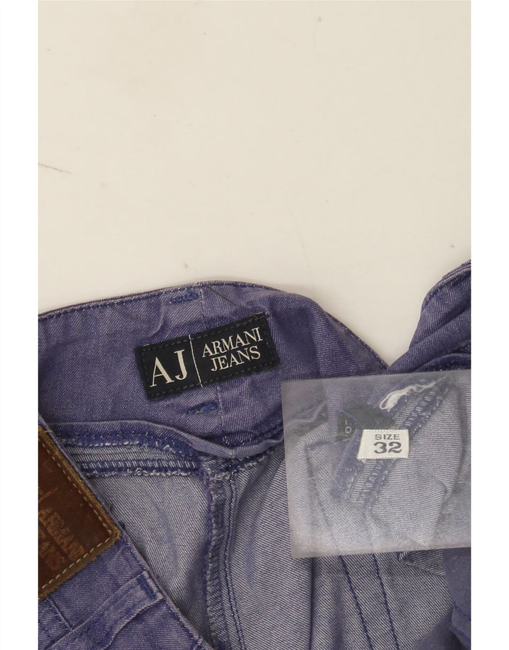 Armani feminino bootcut jeans W32 L33 roxo