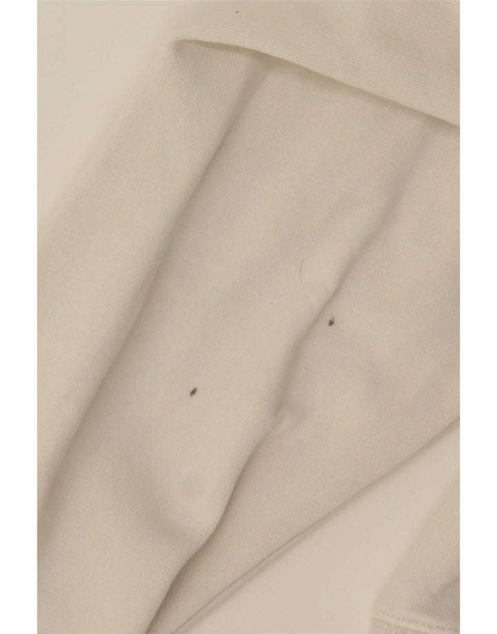 Nike masculino gráfico moletom jumper médio algodão branco
