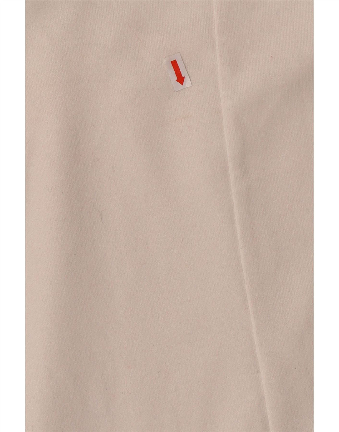 ZARA moletom feminino oversized jumper UK 14 médio branco colorblock