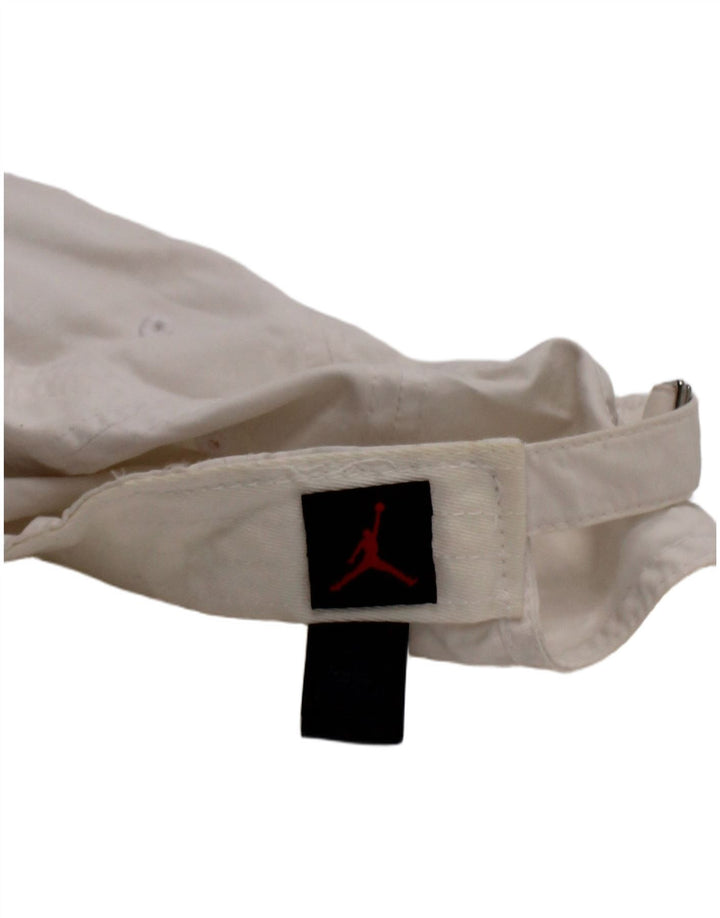 Boné de beisebol gráfico masculino Jordan tamanho único algodão branco