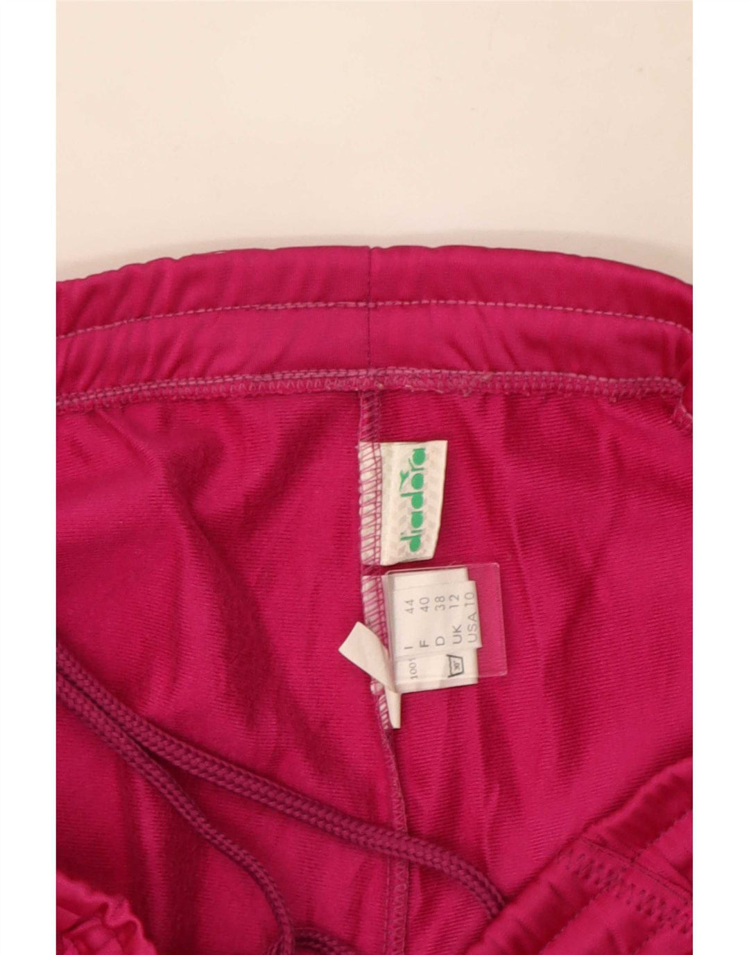 Calça de treino feminina Diadora UK 12 rosa médio