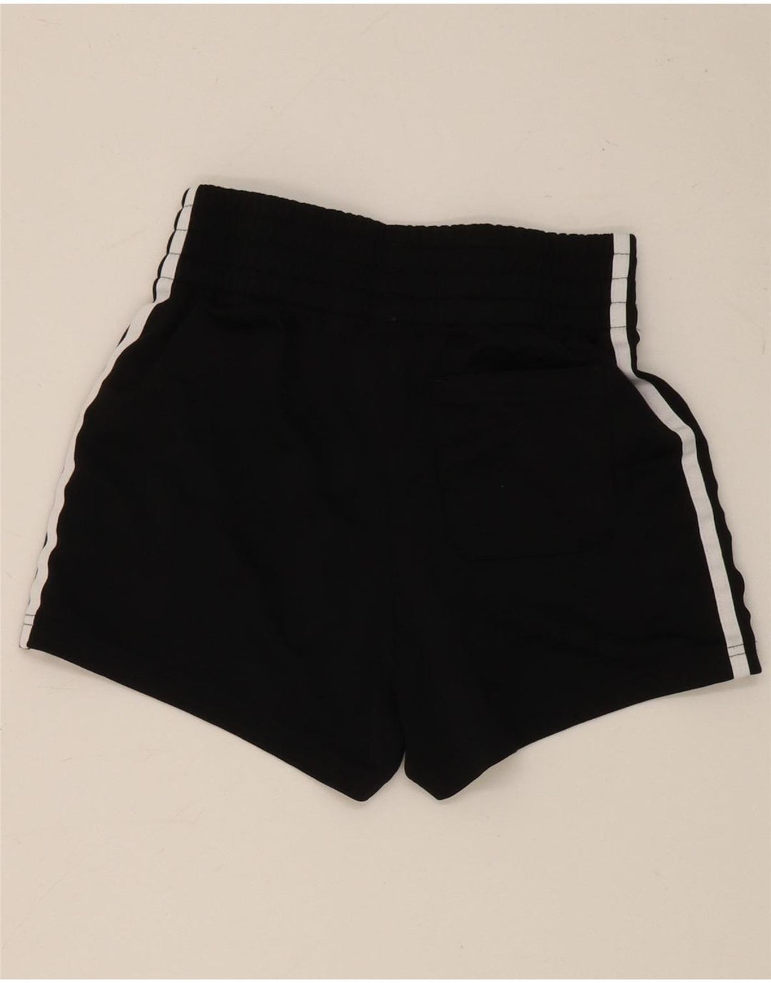 Shorts esportivos femininos Adidas UK 4 XS preto poliéster