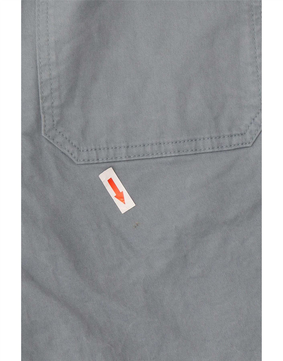 Shorts chino masculino Marks & Spencer W34 grande algodão azul