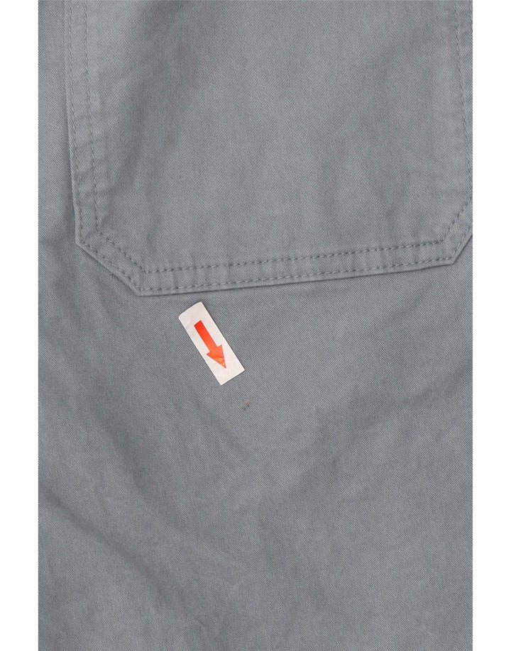 Shorts chino masculino Marks & Spencer W34 grande algodão azul